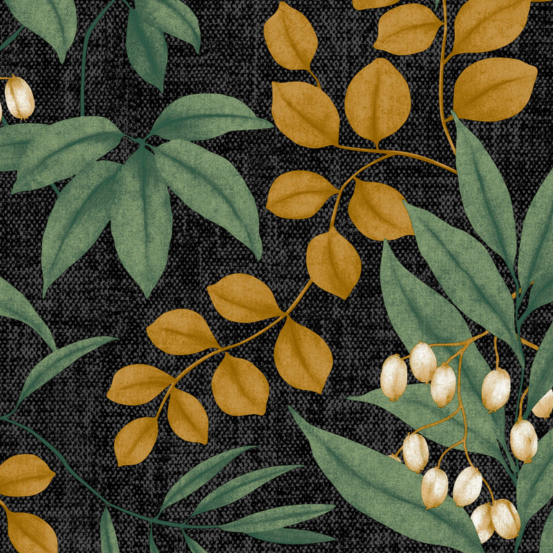 Superfresco Easy Spring 2024 Double Roll, Ochre/Black