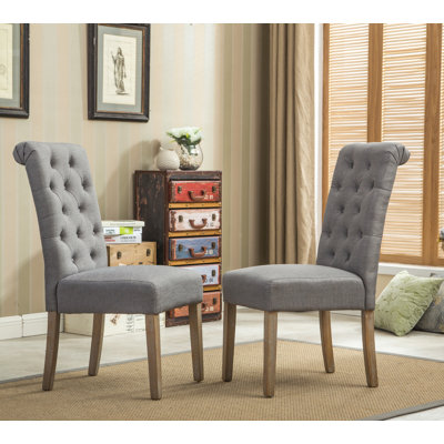 Charlotte Tufted Upholstered Parsons Chair