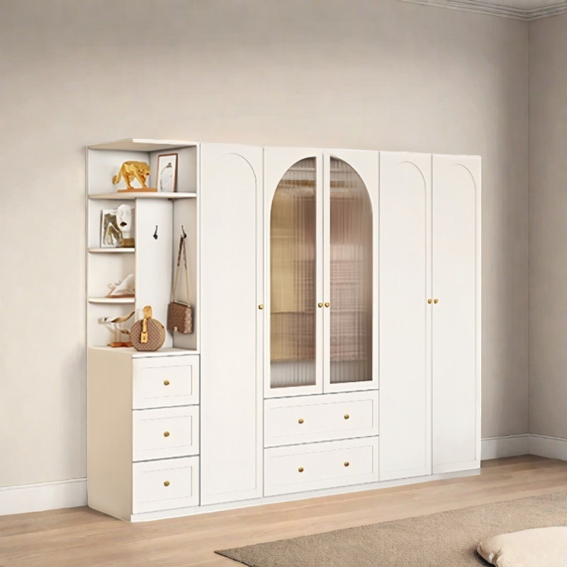 Garde-robe de luxe simple et légère