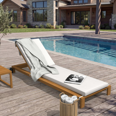 Sunbrella® Outdoor Chaise Cushion