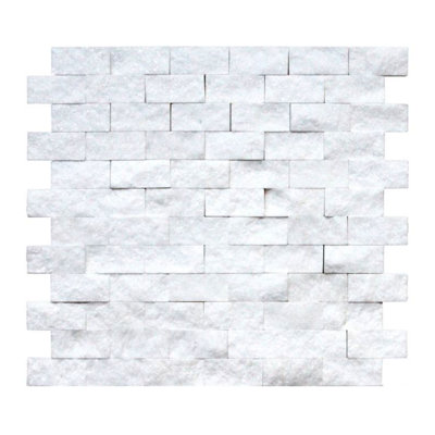 Marble Brick Joint Mosaic Wall & Floor Tile