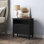 28.3" W 2-Drawer End Table with Charging Station