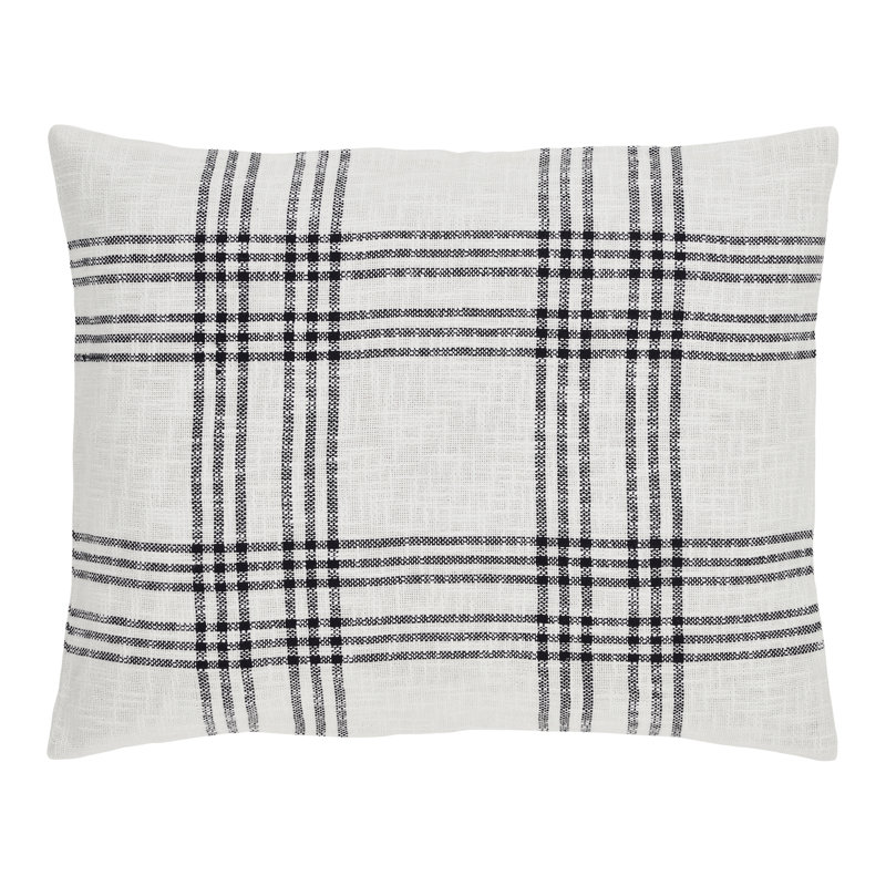 Cotton Blend Plaid Sham Set, Standard