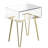 Acrylic Side Table, Nightstand Bedside Table