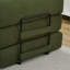 Canapé-lit pliant, canapé-lit convertible de 78,5 po avec 2 coussins, canapé-lit pliant, matelas à ressorts en mousse, canapé-futon pour salon, bureau, appartement-281705812
