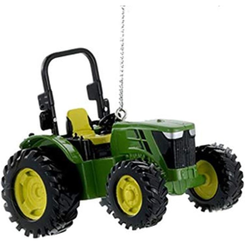Ornement en plastique pour arbre de Noël Kurt Adler, tracteur utilitaire John Deere