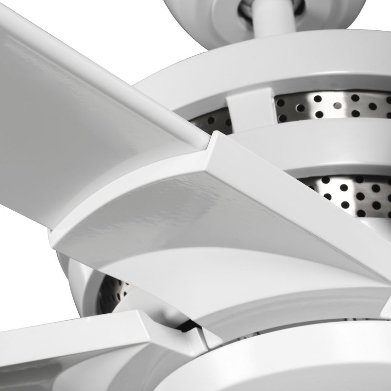 Huff 96'' Ceiling Fan, White