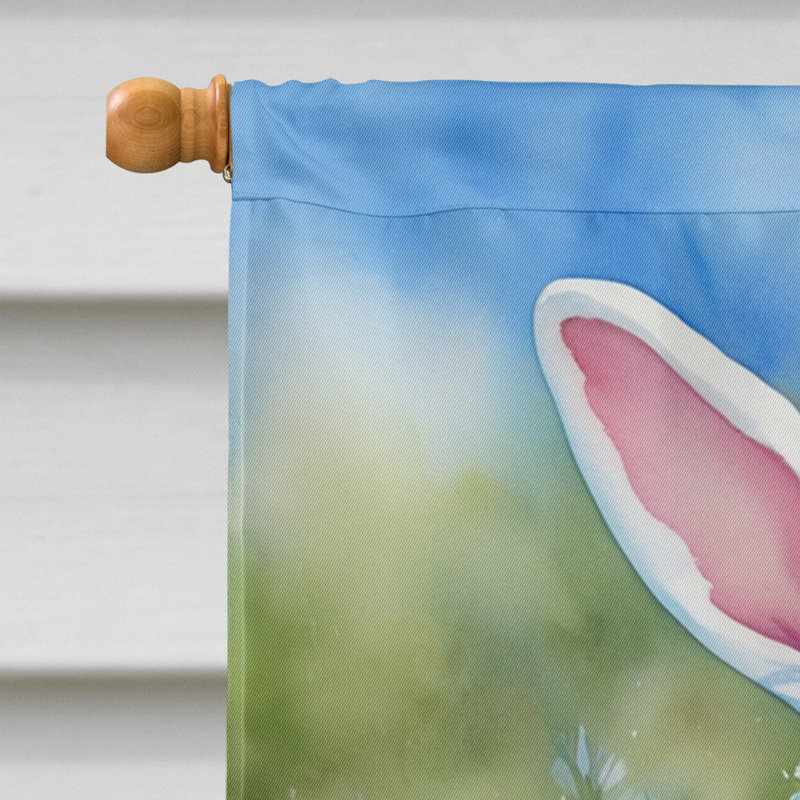 Easter Egg Hunt Double Sided 40'' H x 28'' W Polyester Easter House Flag