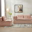 Canapé-lit modulaire multifonctionnel avec méridienne, convertible en très grand lit de 80 pouces, velours côtelé moelleux, assise profonde et couverture douillette