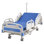 Lit d'hôpital électrique de qualité supérieure 5 fonctions, lit médical électrique ICU avec Trendelenburg et Trendelenburg inversé, roulettes verrouillables de 5 po et matelas à haute densité pour hôpital à domicile, chargement de 550 lb