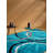 Hand Tufted Shag Polyester Eco-Friendly Area Rugs - Rectangle, Turquoise Color, Geometric Modern Design, High Pile Thick Handmade Anti Skid Area Rugs for Living Room, Bed Room-1878586971