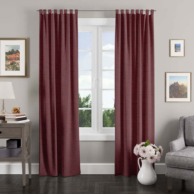 Tissu jacquard Abbeyshea Darling, Rubis