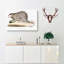Porcupine Illustration by John Edward Gray - Wrapped Canvas-55339644