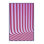 Tapis mauve rayé Uwais