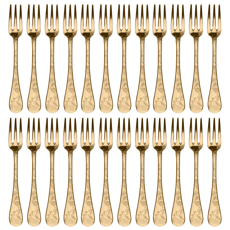 Fourchette de service Venere - 24 pièces, Bronze