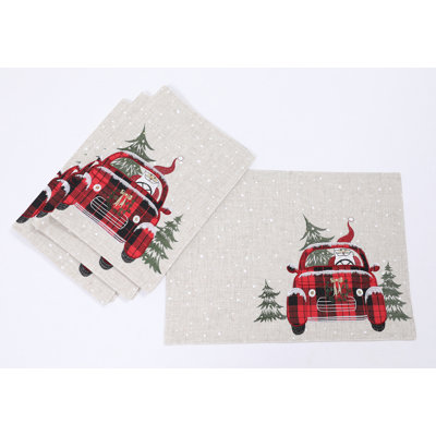 Jackson Heights Embroidered Rectangle Placemat