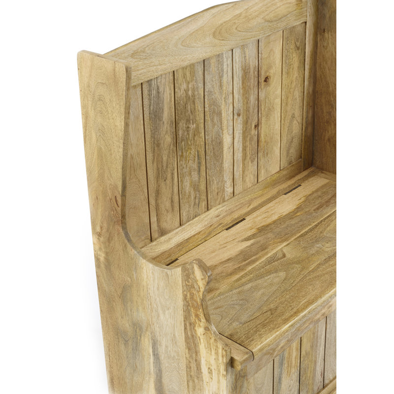 Lorton Solid Wood Storage Bench