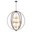 Lustre sphérique gradué à 12 lumières Schley