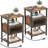 End Table Set and Built-In Outlets-2054875036