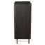 Commode 5 tiroirs Clayten, finition Espreeso