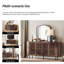 Xaime Mid-Century Modern Slatted Sideboard-1650740344