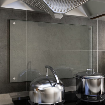 Hubbert 50cm W x 80cm L Glass Peel and Stick Field Tile