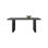 Solid wood thick dining table