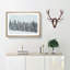 Points Of The Trees - Single Picture Frame Painting on MDF-56758570-56758571