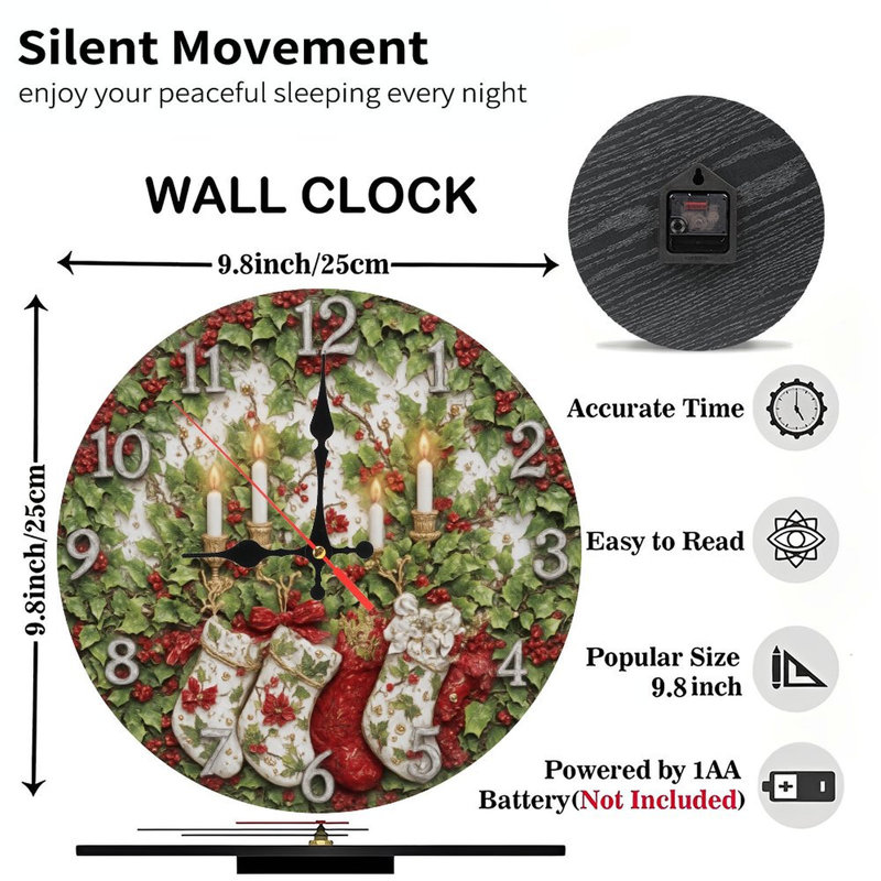 Christmas-clock-candles-stockings