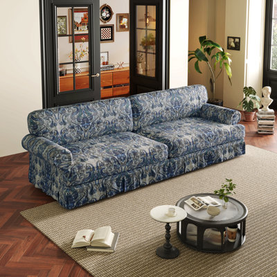 93.7"4-Seater Cloud Couch,Oxford Fabric Sofa