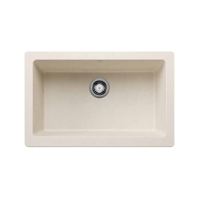 Vintera SILGRANIT 30" L X 19'' W Farmhouse Sink, Soft White