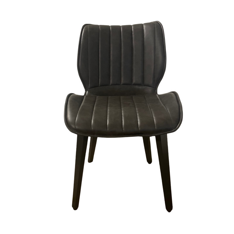 44cm H Upholstered Side Chair, Grey