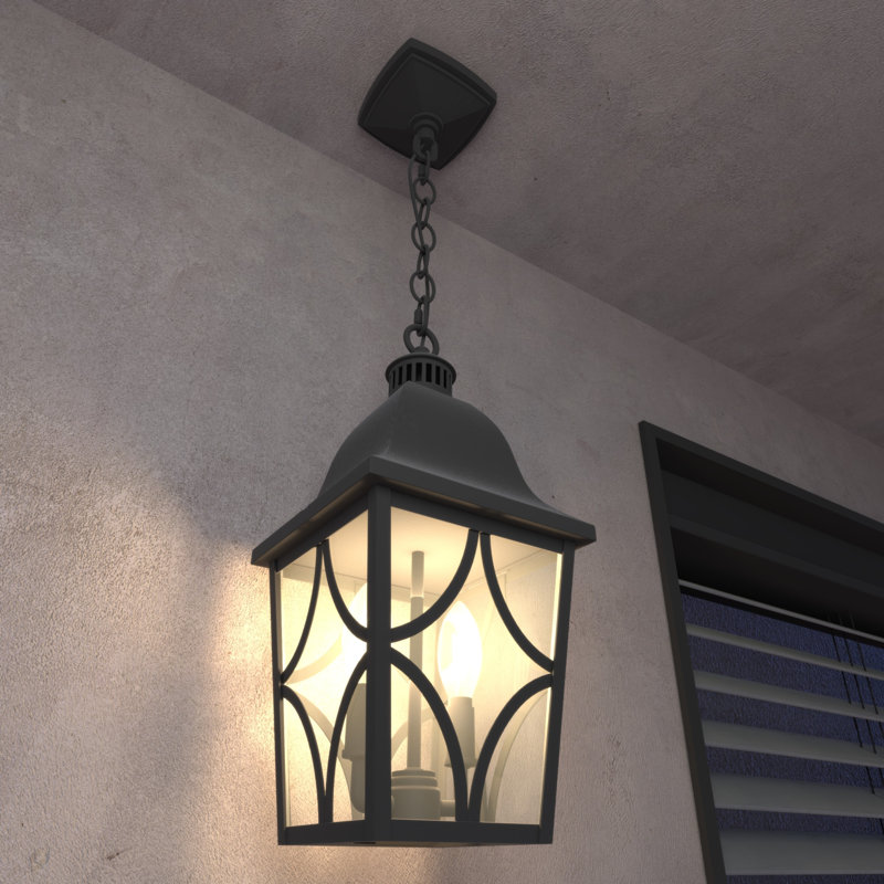 Luminaire suspendu imperméable pour l'extérieur