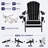 Folding Adirondack Chair, Wood Texture, Cup Holder, All-Weather HDPE for Poolside/Lawn, Black-2030229438