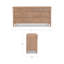 Commode 7 tiroirs Joni Naturel