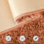 Parmelia Polypropylene Rust Non-Slip Backing Area Rug -1432476854