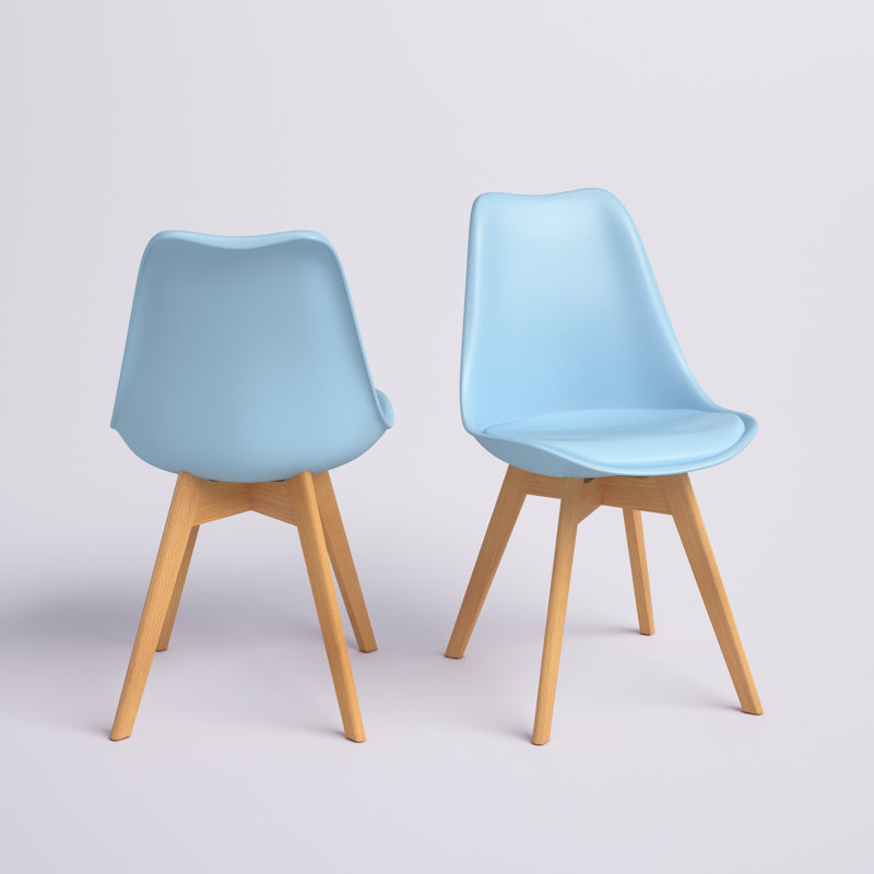 Chaise d'appoint Hermina, Bleu, 2