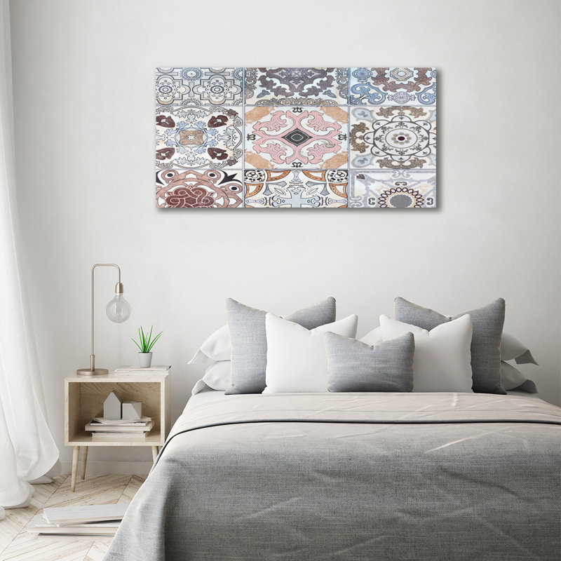 Ceramic Tiles - Wrapped Canvas Print