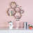 Hexagon Floating Shelves Set Of 5, Honeycomb Wall Shelves For Home Decor, Rustic Wood Storage Cubes For Bathroom Kitchen Bedroom Living Room Office-1008879708