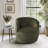 27" Wide Velvet Small Swivel Barrel Accent Chair-1306120745