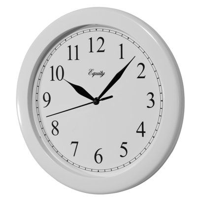 10" Quartz clock