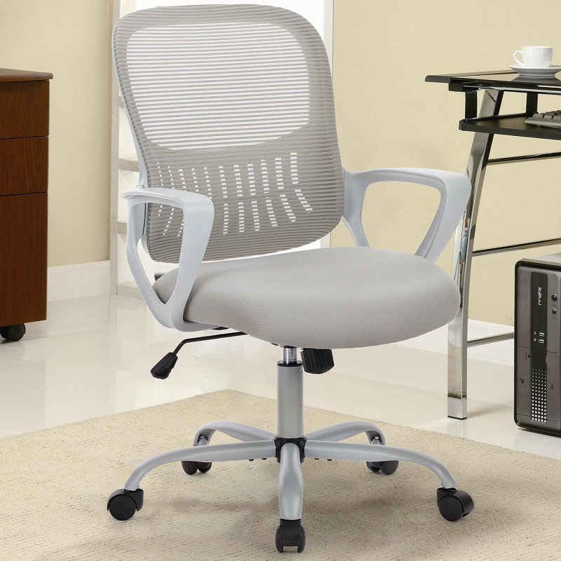 Drusilla Ergonomic Mesh Task Chair, Gray
