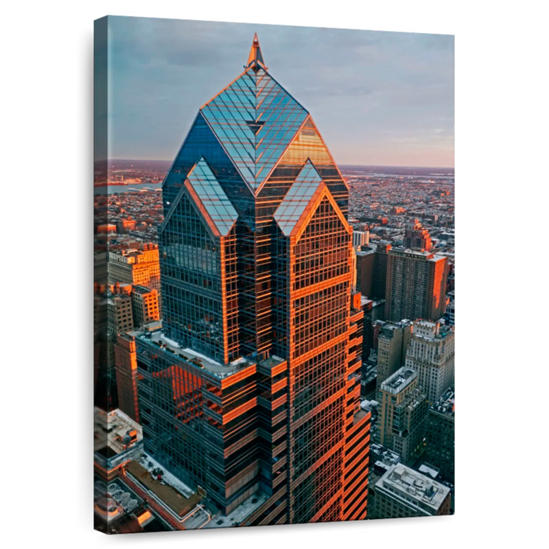 Liberty Place Skyscraper, 39" H x 26" W