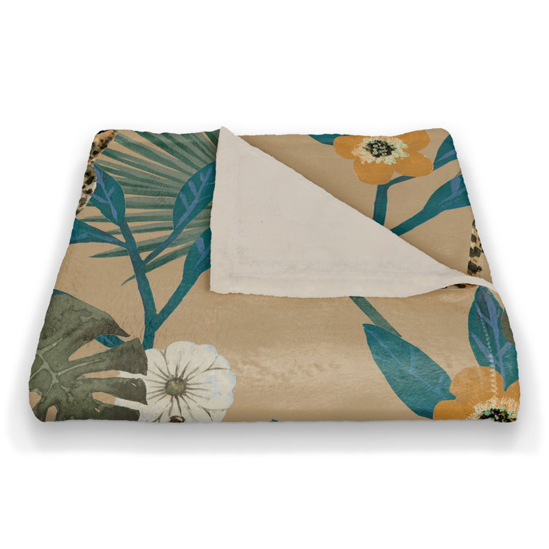 Hand Woven Throw Blanket, Tan