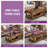 Bojko Multi-Function Lift Top Coffee Table with Hidden Compartment and Storage Shelf-1323090554-1323090555