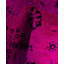 Tapis de couloir rose en laine 3 pi 2 po x 9 pi 1 po Huckstep