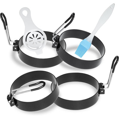 4-pack Nonstick Egg Rings For Frying