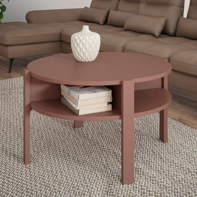 Tobago Coffee Table with Storage, Copper