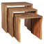 Solid Wood Nesting Tables With Dovetail Joinery