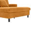   Canapé inclinable moderne en velours côtelé surdimensionné avec assise profonde, 3 coussins, charge USB, bande lumineuse à DEL RVB, porte-gobelet, poche latérale - convient au salon et à la chambre à coucher-1950303534